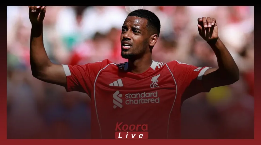 A fiery start for the Reds.. Isak leads Liverpool to victory over Ipswich